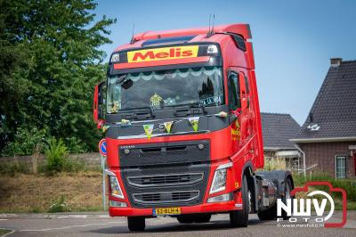 TruckRun Noord West Veluwe. Vrachtwagens Beleving en Sfeer vanaf het Jan Bakker terrein in Wezep. - © NWVFoto.nl