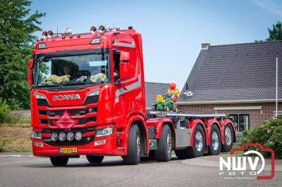 TruckRun Noord West Veluwe. Vrachtwagens Beleving en Sfeer vanaf het Jan Bakker terrein in Wezep. - © NWVFoto.nl
