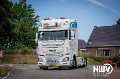 TruckRun Noord West Veluwe. Vrachtwagens Beleving en Sfeer vanaf het Jan Bakker terrein in Wezep. - © NWVFoto.nl