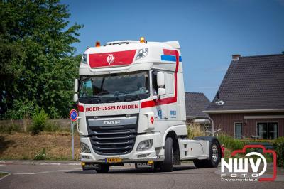 TruckRun Noord West Veluwe. Vrachtwagens Beleving en Sfeer vanaf het Jan Bakker terrein in Wezep. - © NWVFoto.nl
