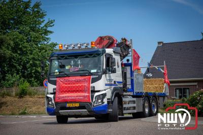TruckRun Noord West Veluwe. Vrachtwagens Beleving en Sfeer vanaf het Jan Bakker terrein in Wezep. - © NWVFoto.nl