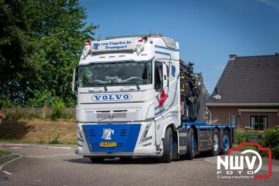 TruckRun Noord West Veluwe. Vrachtwagens Beleving en Sfeer vanaf het Jan Bakker terrein in Wezep. - © NWVFoto.nl