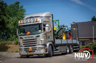 TruckRun Noord West Veluwe. Vrachtwagens Beleving en Sfeer vanaf het Jan Bakker terrein in Wezep. - © NWVFoto.nl