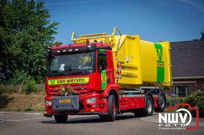 TruckRun Noord West Veluwe. Vrachtwagens Beleving en Sfeer vanaf het Jan Bakker terrein in Wezep. - © NWVFoto.nl