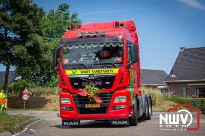 TruckRun Noord West Veluwe. Vrachtwagens Beleving en Sfeer vanaf het Jan Bakker terrein in Wezep. - © NWVFoto.nl