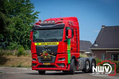 TruckRun Noord West Veluwe. Vrachtwagens Beleving en Sfeer vanaf het Jan Bakker terrein in Wezep. - © NWVFoto.nl