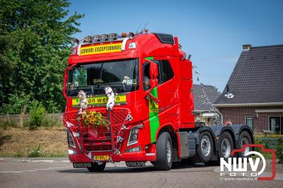 TruckRun Noord West Veluwe. Vrachtwagens Beleving en Sfeer vanaf het Jan Bakker terrein in Wezep. - © NWVFoto.nl