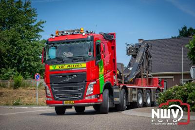 TruckRun Noord West Veluwe. Vrachtwagens Beleving en Sfeer vanaf het Jan Bakker terrein in Wezep. - © NWVFoto.nl
