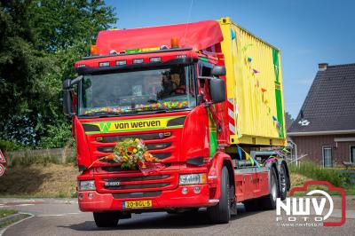 TruckRun Noord West Veluwe. Vrachtwagens Beleving en Sfeer vanaf het Jan Bakker terrein in Wezep. - © NWVFoto.nl