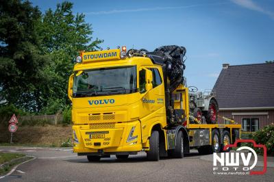 TruckRun Noord West Veluwe. Vrachtwagens Beleving en Sfeer vanaf het Jan Bakker terrein in Wezep. - © NWVFoto.nl