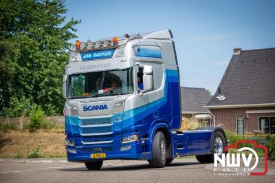 TruckRun Noord West Veluwe. Vrachtwagens Beleving en Sfeer vanaf het Jan Bakker terrein in Wezep. - © NWVFoto.nl