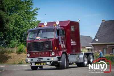 TruckRun Noord West Veluwe. Vrachtwagens Beleving en Sfeer vanaf het Jan Bakker terrein in Wezep. - © NWVFoto.nl