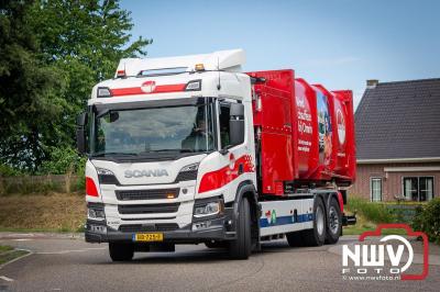 TruckRun Noord West Veluwe. Vrachtwagens Beleving en Sfeer vanaf het Jan Bakker terrein in Wezep. - © NWVFoto.nl