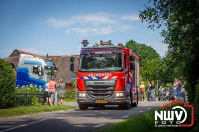 TruckRun Noord West Veluwe. Vrachtwagens Beleving en Sfeer vanaf het Jan Bakker terrein in Wezep. - © NWVFoto.nl