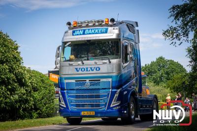 TruckRun Noord West Veluwe. Vrachtwagens Beleving en Sfeer vanaf het Jan Bakker terrein in Wezep. - © NWVFoto.nl