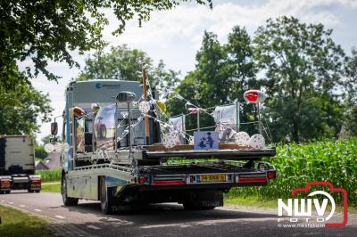 TruckRun Noord West Veluwe. Vrachtwagens Beleving en Sfeer vanaf het Jan Bakker terrein in Wezep. - © NWVFoto.nl