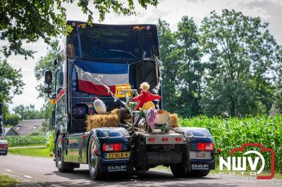 TruckRun Noord West Veluwe. Vrachtwagens Beleving en Sfeer vanaf het Jan Bakker terrein in Wezep. - © NWVFoto.nl
