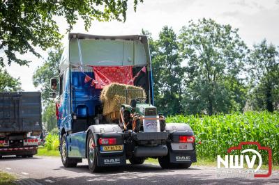 TruckRun Noord West Veluwe. Vrachtwagens Beleving en Sfeer vanaf het Jan Bakker terrein in Wezep. - © NWVFoto.nl