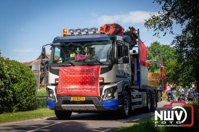 TruckRun Noord West Veluwe. Vrachtwagens Beleving en Sfeer vanaf het Jan Bakker terrein in Wezep. - © NWVFoto.nl