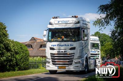 TruckRun Noord West Veluwe. Vrachtwagens Beleving en Sfeer vanaf het Jan Bakker terrein in Wezep. - © NWVFoto.nl
