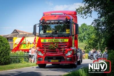 TruckRun Noord West Veluwe. Vrachtwagens Beleving en Sfeer vanaf het Jan Bakker terrein in Wezep. - © NWVFoto.nl