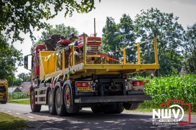 TruckRun Noord West Veluwe. Vrachtwagens Beleving en Sfeer vanaf het Jan Bakker terrein in Wezep. - © NWVFoto.nl