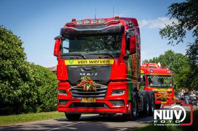 TruckRun Noord West Veluwe. Vrachtwagens Beleving en Sfeer vanaf het Jan Bakker terrein in Wezep. - © NWVFoto.nl