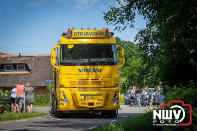 TruckRun Noord West Veluwe. Vrachtwagens Beleving en Sfeer vanaf het Jan Bakker terrein in Wezep. - © NWVFoto.nl