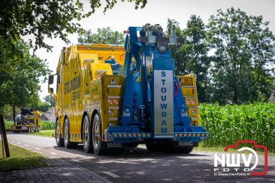 TruckRun Noord West Veluwe. Vrachtwagens Beleving en Sfeer vanaf het Jan Bakker terrein in Wezep. - © NWVFoto.nl
