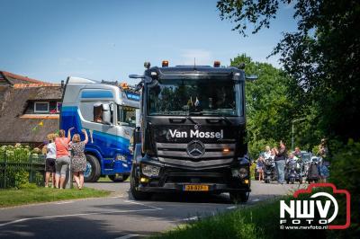 TruckRun Noord West Veluwe. Vrachtwagens Beleving en Sfeer vanaf het Jan Bakker terrein in Wezep. - © NWVFoto.nl