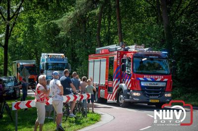 TruckRun Noord West Veluwe. Vrachtwagens Beleving en Sfeer vanaf het Jan Bakker terrein in Wezep. - © NWVFoto.nl