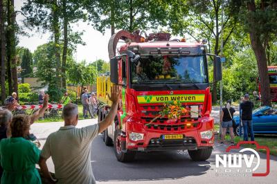 TruckRun Noord West Veluwe. Vrachtwagens Beleving en Sfeer vanaf het Jan Bakker terrein in Wezep. - © NWVFoto.nl
