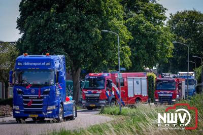 TruckRun Noord West Veluwe. Vrachtwagens Beleving en Sfeer vanaf het Jan Bakker terrein in Wezep. - © NWVFoto.nl