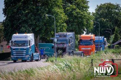 TruckRun Noord West Veluwe. Vrachtwagens Beleving en Sfeer vanaf het Jan Bakker terrein in Wezep. - © NWVFoto.nl