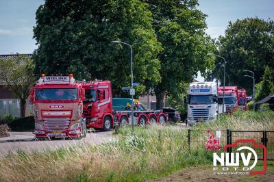 TruckRun Noord West Veluwe. Vrachtwagens Beleving en Sfeer vanaf het Jan Bakker terrein in Wezep. - © NWVFoto.nl