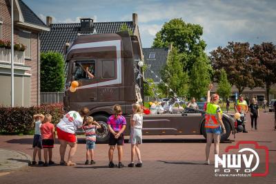 TruckRun Noord West Veluwe. Vrachtwagens Beleving en Sfeer vanaf het Jan Bakker terrein in Wezep. - © NWVFoto.nl