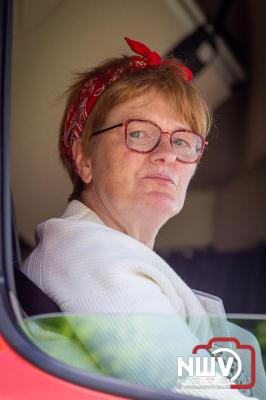 TruckRun Noord West Veluwe. Vrachtwagens Beleving en Sfeer vanaf het Jan Bakker terrein in Wezep. - © NWVFoto.nl
