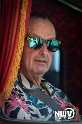 TruckRun Noord West Veluwe. Vrachtwagens Beleving en Sfeer vanaf het Jan Bakker terrein in Wezep. - © NWVFoto.nl