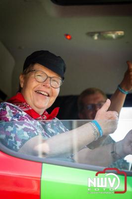 TruckRun Noord West Veluwe. Vrachtwagens Beleving en Sfeer vanaf het Jan Bakker terrein in Wezep. - © NWVFoto.nl