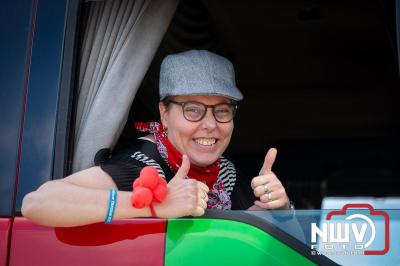 TruckRun Noord West Veluwe. Vrachtwagens Beleving en Sfeer vanaf het Jan Bakker terrein in Wezep. - © NWVFoto.nl
