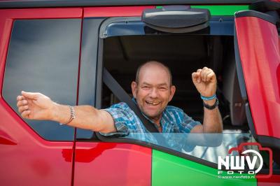 TruckRun Noord West Veluwe. Vrachtwagens Beleving en Sfeer vanaf het Jan Bakker terrein in Wezep. - © NWVFoto.nl
