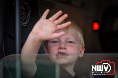 TruckRun Noord West Veluwe. Vrachtwagens Beleving en Sfeer vanaf het Jan Bakker terrein in Wezep. - © NWVFoto.nl