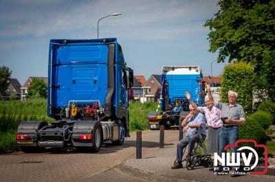 TruckRun Noord West Veluwe. Vrachtwagens Beleving en Sfeer vanaf het Jan Bakker terrein in Wezep. - © NWVFoto.nl