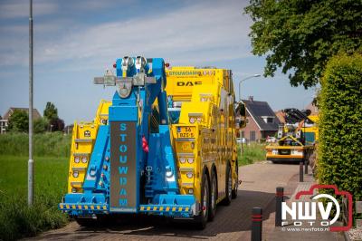 TruckRun Noord West Veluwe. Vrachtwagens Beleving en Sfeer vanaf het Jan Bakker terrein in Wezep. - © NWVFoto.nl