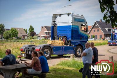 TruckRun Noord West Veluwe. Vrachtwagens Beleving en Sfeer vanaf het Jan Bakker terrein in Wezep. - © NWVFoto.nl