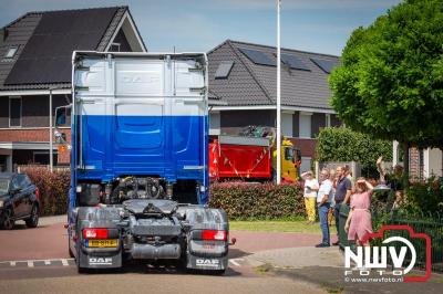 TruckRun Noord West Veluwe. Vrachtwagens Beleving en Sfeer vanaf het Jan Bakker terrein in Wezep. - © NWVFoto.nl