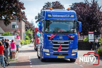 TruckRun Noord West Veluwe. Vrachtwagens Beleving en Sfeer vanaf het Jan Bakker terrein in Wezep. - © NWVFoto.nl
