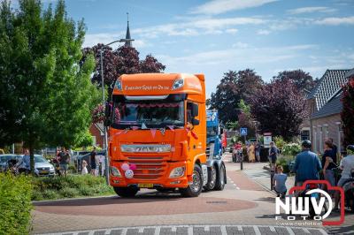 TruckRun Noord West Veluwe. Vrachtwagens Beleving en Sfeer vanaf het Jan Bakker terrein in Wezep. - © NWVFoto.nl