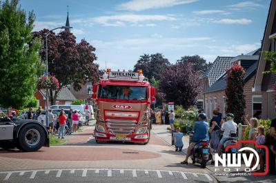 TruckRun Noord West Veluwe. Vrachtwagens Beleving en Sfeer vanaf het Jan Bakker terrein in Wezep. - © NWVFoto.nl