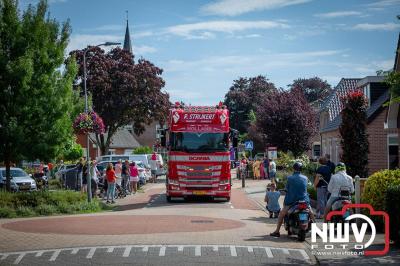 TruckRun Noord West Veluwe. Vrachtwagens Beleving en Sfeer vanaf het Jan Bakker terrein in Wezep. - © NWVFoto.nl